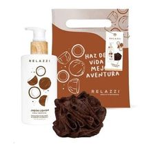 Relazzi Felicidad Coco Estuche Jabón Líquido Y Esponja