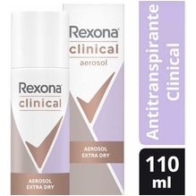 Rexona Clinical Extra Dry Deo Antitranspirante Aero 110ml