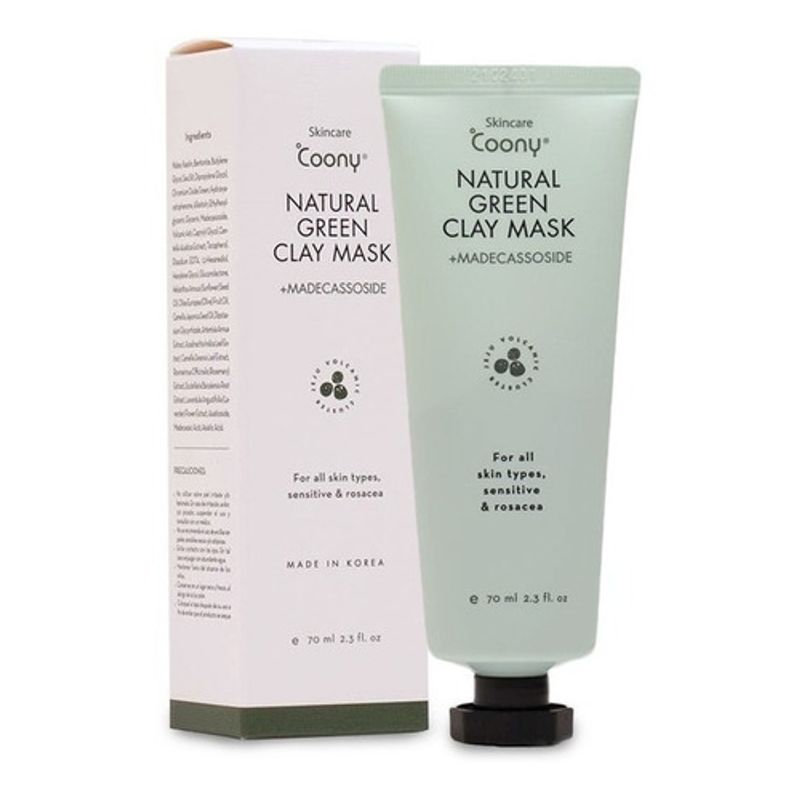Coony-Natural-Green-Clay-Mask-Tratamiento-De-Arcilla-Natural