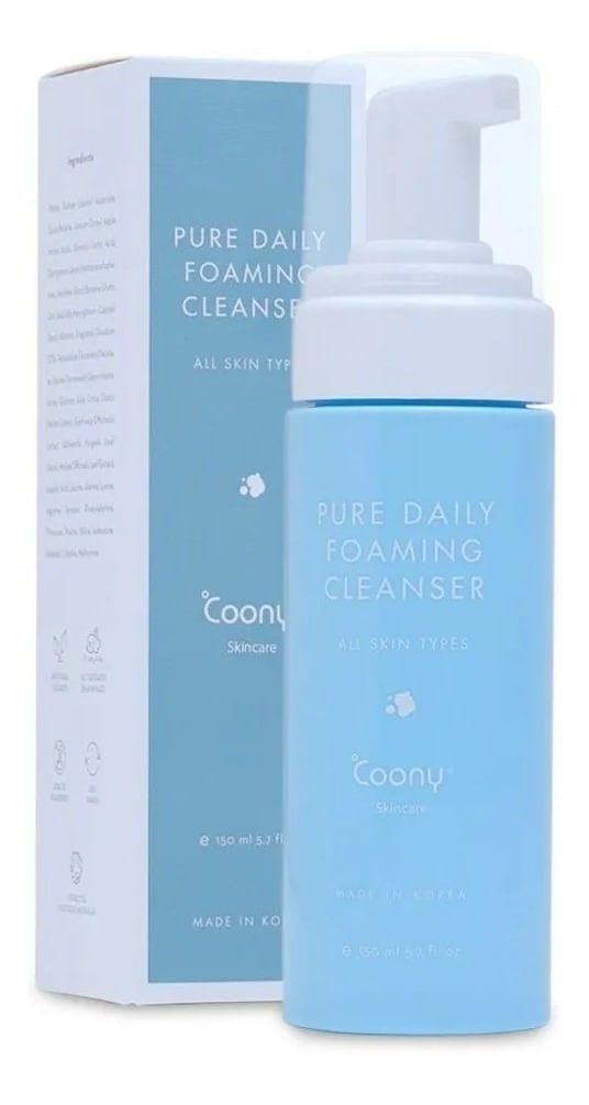 Coony-Pure-Daily-Foaming-Cleanser-Espuma-De-Limpieza-de-150ml