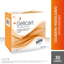Gelicart Fortigel Colágeno Hidrolizado x 30 sobres