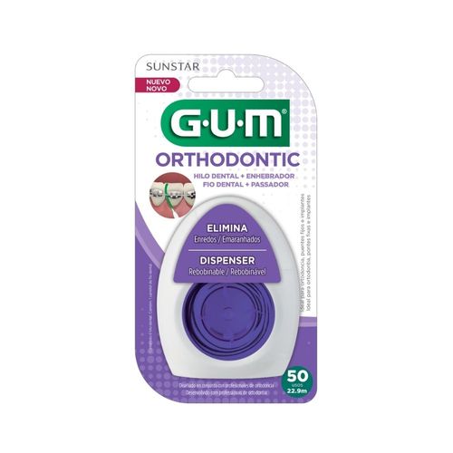 Gum Orthodontic Floss - Hilo Dental Ortodoncia Enhebrado