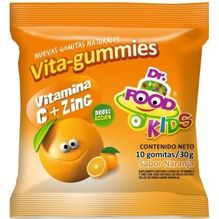 Dr Food Kids Suplemento Vitamina C Zin Caramelos Goma X 30u
