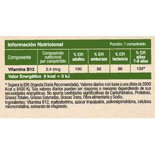 Vegaone Vitamina B12 Suplemento Dietario 30 Comprimidos