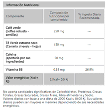 Geonat Cafe Verde 60 Comp Quemador De Grasa