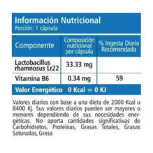 Geonat Lactobacillus rGG Probiotico de 30 Caps