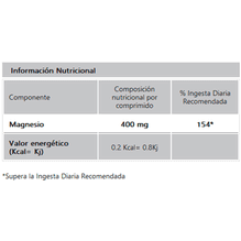 Geonat Magnesio 400 Sistema Nervioso Y Muscular 30 Comp
