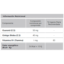 Geonat Ginkgo Biloba Memo X 30c. - Concentracion Y Memoria