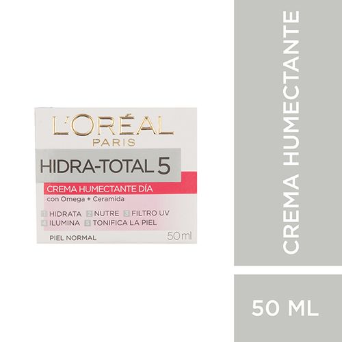 Loreal Hidra Total 5 Crema Humectante Dia Piel Normal 50ml