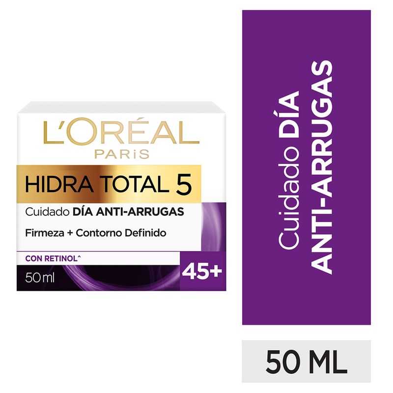 Loreal-Hidra-Total-5-Antiarrugas-Crema-Con-Retinol--45-50ml-en-Pedidosfarma