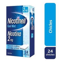 Nicotinell Gums Cool Mint 2 Mg X 24 Chicles