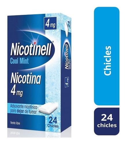 Nicotinell Gums Cool Mint 4 Mg X 24 Chicles