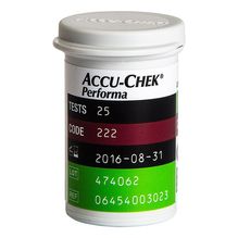 Accu-chek Performa Tiras Reactivas X25 Unidades