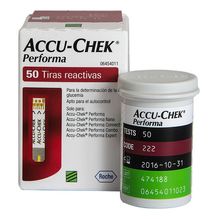 Accu-chek Performa Tiras Reactivas X50 Unidades