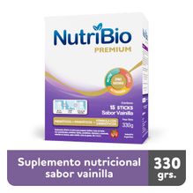 Nutribio Suplemento Nutricional Sabor Vainilla Sticks