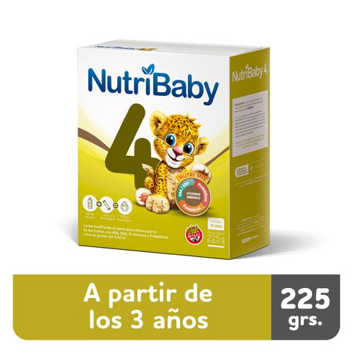 Nutribaby 4 Premium Leche A Partir 3 Años Estuche 15 Sticks