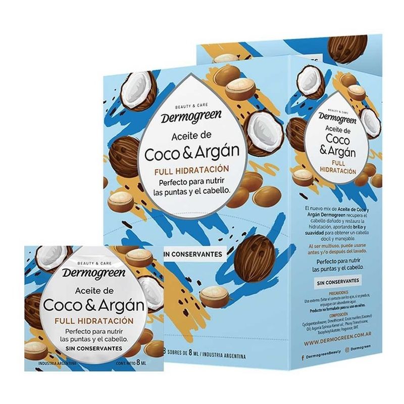 Dermogreen-Aceite-Coco-Y-Argan-Mascarilla-Capilar-Caja-X-48u-en-FarmaPlus