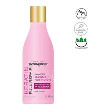 Dermogreen Maxima Nutricion Con Keratina Shampoo X 350 Ml