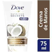 Dove Cocoy Almendras Crema Para Manos X 75ml