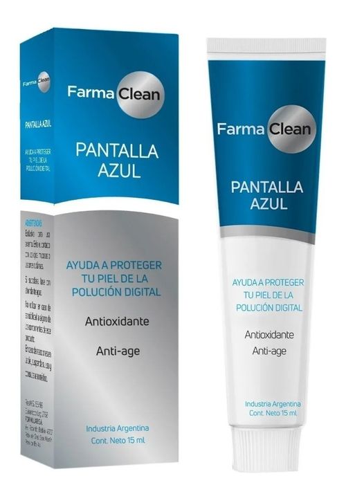 Farmaclean Pantalla Azul Antioxidante Anti-age Crema X 15 Ml