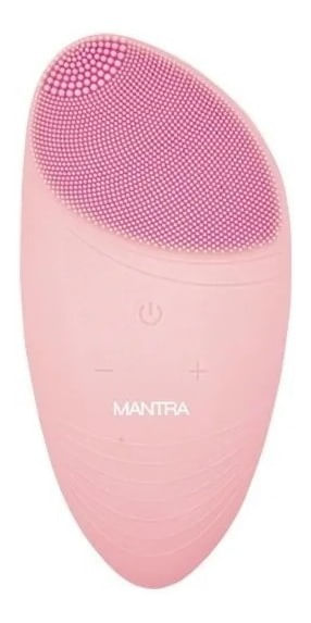 Mantra Cepillo Masajeador Electrónico Facial Color Rosa