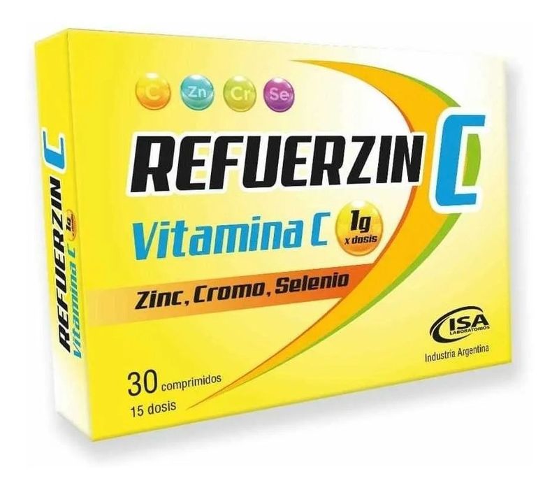 Refuerzinc-Vitamina-C-Y-Minerales-X-30-Comprimidos-en-FarmaPlus