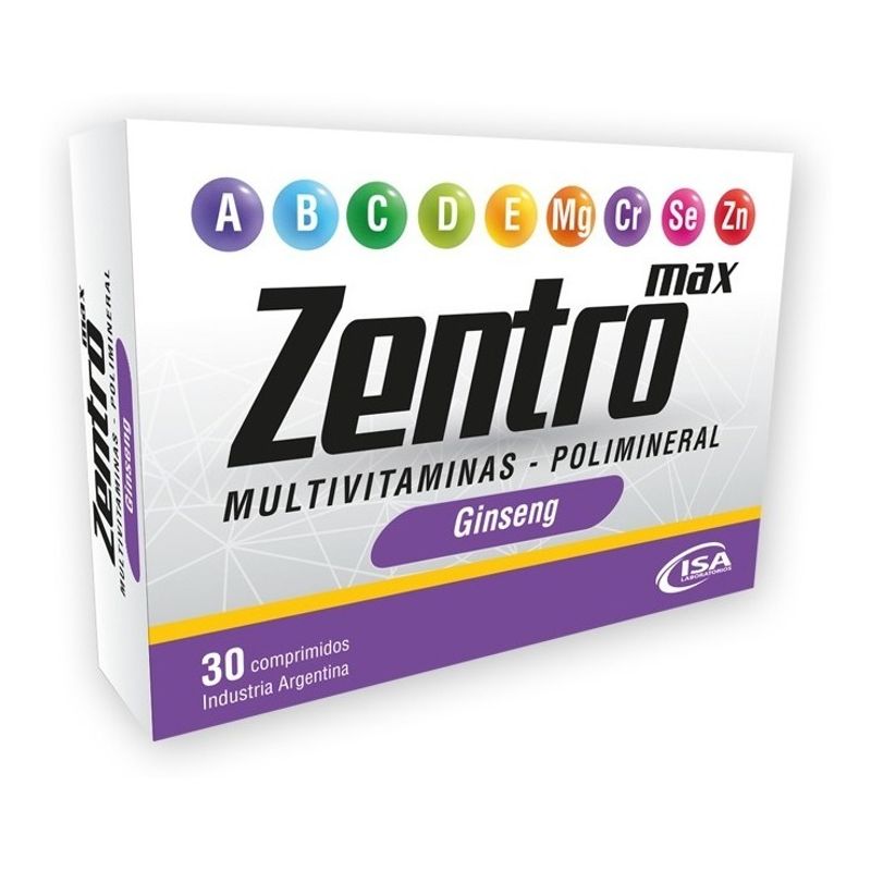 Zentro-Max-Multivitaminas-Polimineral-Suplemento-X-30-Comp-en-FarmaPlus