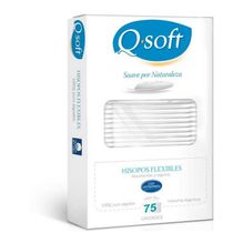 Q-soft Hisopos Estuche X 75 Unidades