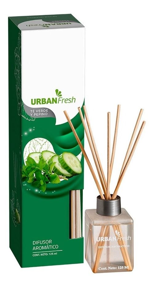Urban Fresh Té Verde Pepino Aromatizante Ambiente Difusor