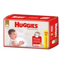 Huggies Supreme Care Unisex Pañales  Xxg 50 unidades