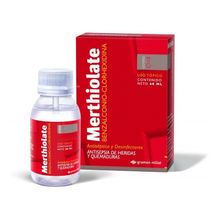 Merthiolate Antiséptico Incoloro Solución X 60ml