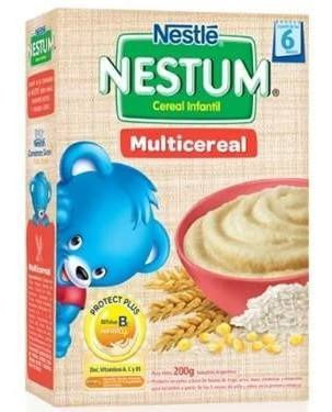 Nestum Multicereal Cereal Infantil X 200g Caja X 12 Unids