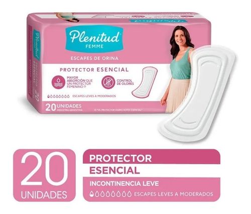 Plenitud Femme Protector Esencial 20 Unidades