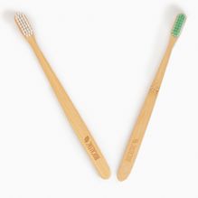 Bucal Tac Green Dent Bamboo Cepillo Dental 1 Unidad
