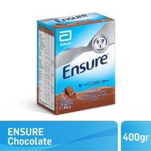 Ensure Polvo Base: Lata de 400gr - Sabor Chocolate