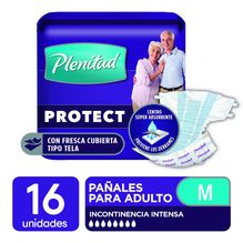 Plenitud Pañal Para Adultos Protect Talle M 16 Unidades