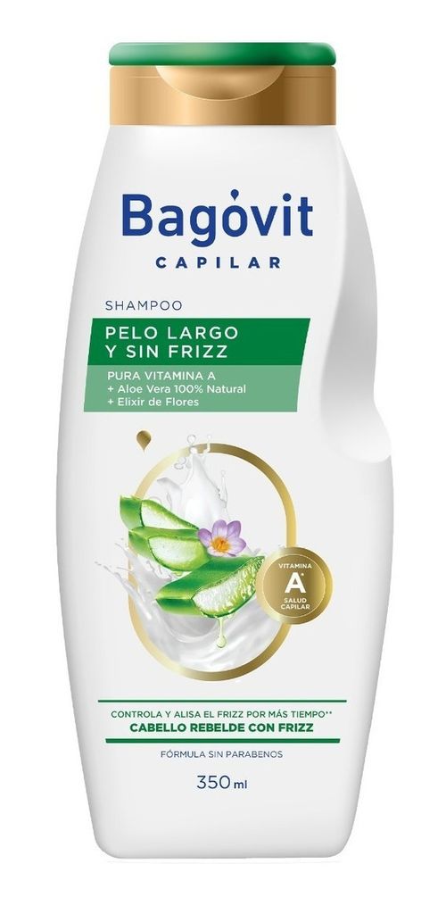 Bagóvit Capilar Pelo Largo y Sin Frizz Shampoo x 350 ml