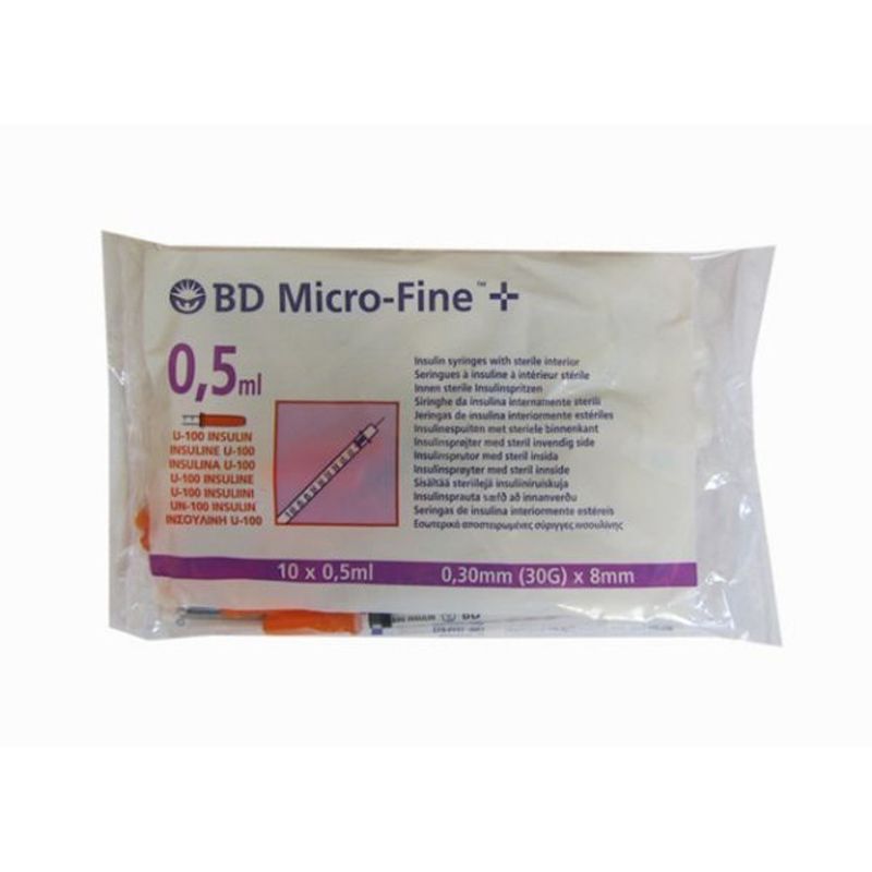 Bd-Ultra-Fine-Jeringa-De-Insulina-0.5ml-Aguja-30-G-8mm-100u-en-FarmaPlus