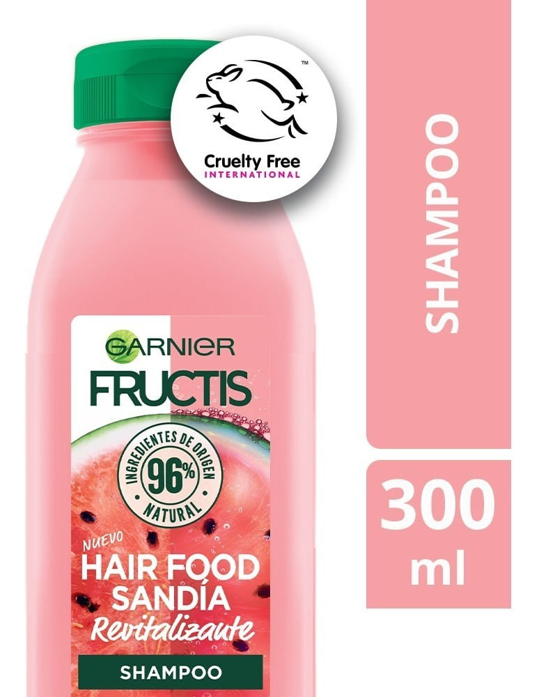Garnier Fructis Hair Food Sandia Shampoo X 300ml en FarmaPlus FarmaPlus