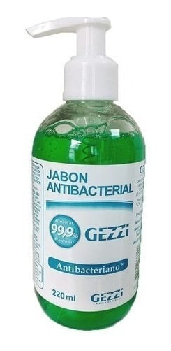 Gezzi Jabón Líquido Antibacterial X 220 Ml