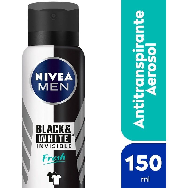 Nivea-Men-B-w-Invisible-Fresh-Antitranspirante-Aerosol-150ml-en-FarmaPlus