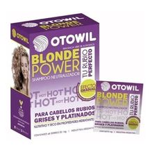 Otowil Blonde Shampoo Neutralizador Tu Rubio Perfecto X48u.
