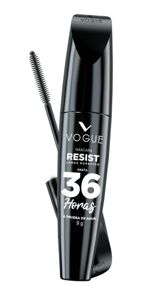 Vogue Resist 36hs Mascara De Pestañas A Prueba De Agua