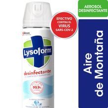 Lysoform Desinfectante Aero De Ambientes Aire Montaña 360ml