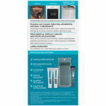 Colorante Gel Castaño Barba Y Bigote