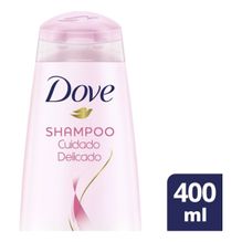 Dove Cuidado Delicado Brillo Y Suavidad Shampoo 400ml