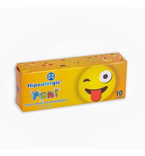 Hipoalergic Fun Apósitos Adhesivos Plásticos 20 Cajas X 10u
