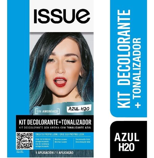 Issue Tintura 3d Gloss Kit Decolorante Azul H20