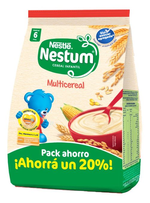 Nestum Multicereal Cereal Infantil X 500g Caja X 12 Unds