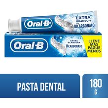 Oral B Extra Blanco Con Bicarbonato Crema Dental X 180 G